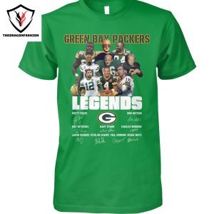 Green Bay Packers Legends Signature Unisex T-Shirt