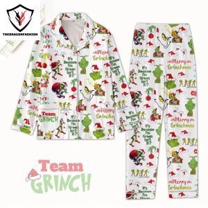 Team Grinch Merry Grinchmas Pajamas Set