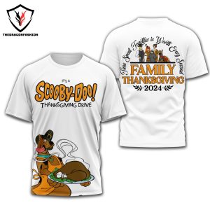 It A Scooby-Doo Thanksgiving Drive 3D T-Shirt