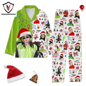 I Love Billie Eilish Merry Christmas Pajamas Set