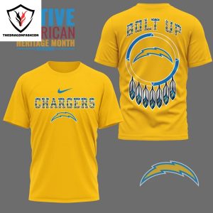 USA Salute To Service Los Angeles Chargers 3D T-Shirt