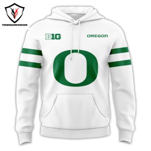 Oregon Ducks Football 2024-2025 Hoodie – White