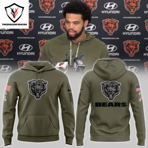 2024 Chicago Bears Logo Design Hoodie