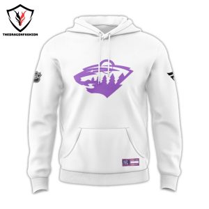 Hockey Fights Cancer Minnesota Wild Hoodie