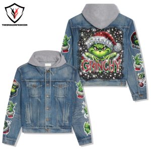 The Grinch – Grinchy Hooded Denim Jacket