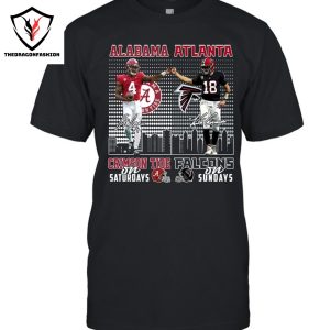 Alabama Crimson Tide x Atlanta Falcons Signature Unisex T-Shirt