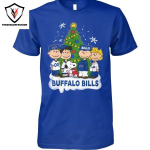 Buffalo Bills x Snoopy Merry Christmas Unisex T-Shirt