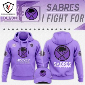 Buffalo Sabres Hockey Fights Cancer Hoodie