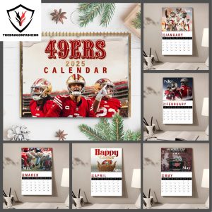 San Francisco 49ers New Year 2025 Calendar