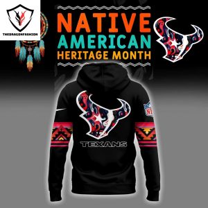 Houston Texans Native American Heritage Month Hoodie