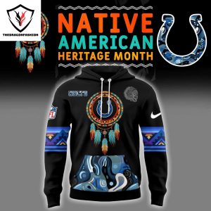 Indianapolis Colts Native American Heritage Month Hoodie