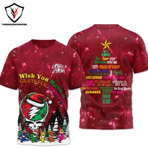 Grateful Dead – Wish You Have A Grateful Christmas 3D T-Shirt