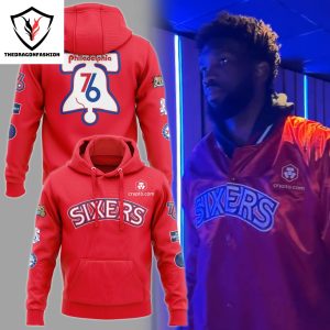 City Of Brotherly Love – Philadelphia 76ers Basketball Hoodie