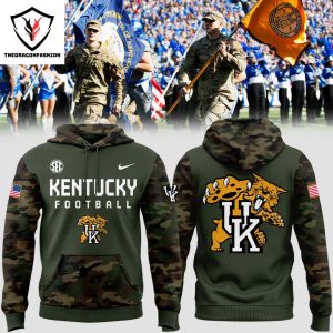 Kentucky Wildcats Football 2024 Military Appreciation Hoodie