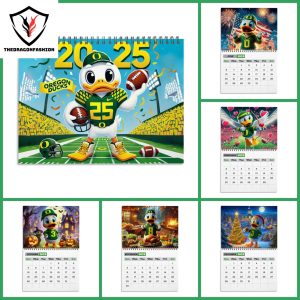 Oregon Ducks Football 2025 Calendar