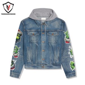 The Grinch – Grinchy Hooded Denim Jacket