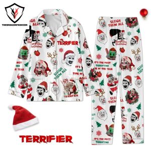 Terrifier Sleigh Them All Pajamas Set