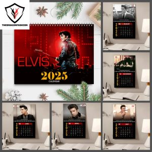 Elvis Presley Happy New Year 2025 Calendar