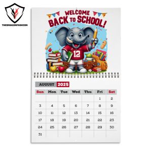 Alabama Crimson Tide Football 2025 Calendar