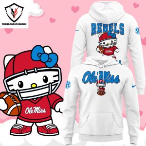 Ole Miss Rebels Football x Hello Kitty Hoodie