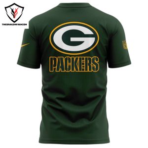 2024 Green Bay Packers Logo 3D T-Shirt – Green