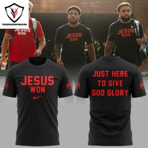 Just Here To Give God Glory Ohio State Buckeyes 3D T-Shirt