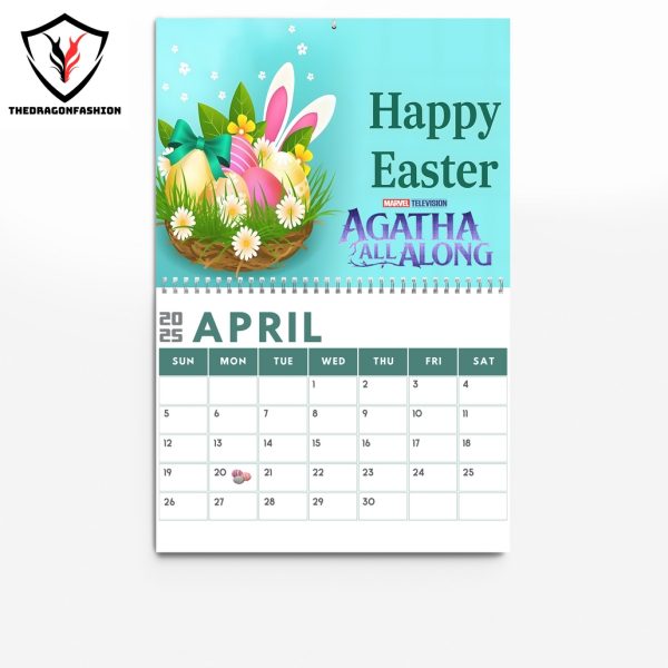 Agatha All Along New Year 2025 Calendar