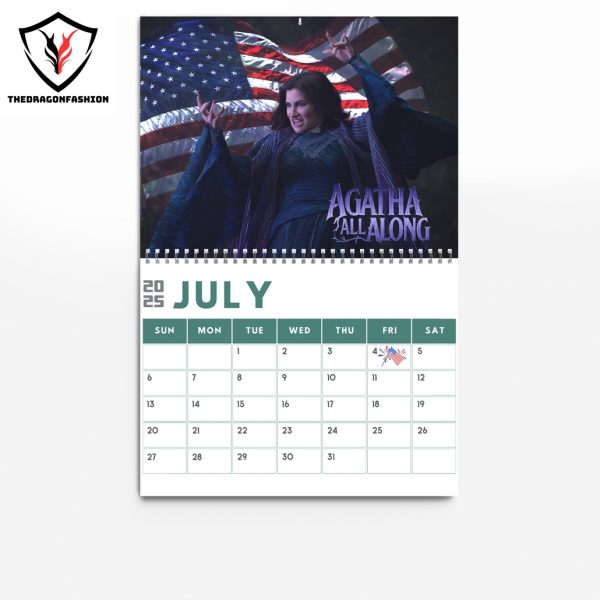 Agatha All Along New Year 2025 Calendar