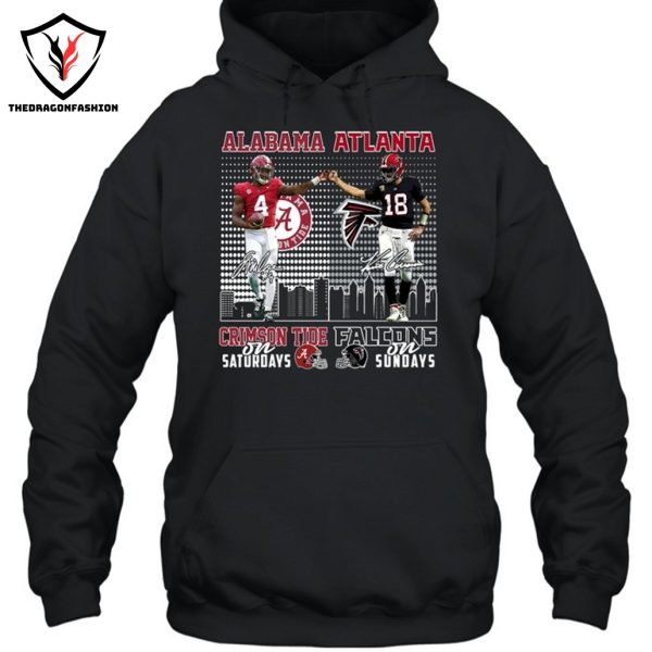 Alabama Crimson Tide x Atlanta Falcons Signature Unisex T-Shirt