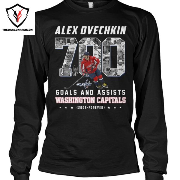 Alexander Ovechkin Washington Capitals Goals And Assists Signature Unisex T-Shirt