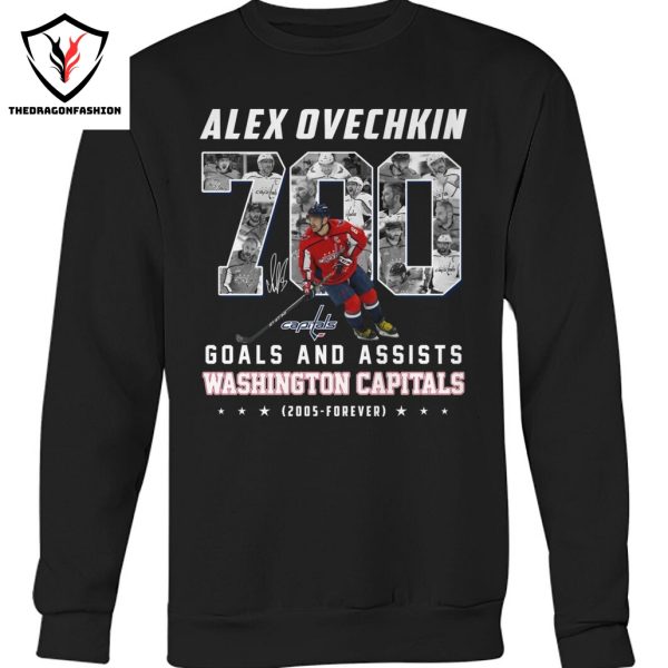 Alexander Ovechkin Washington Capitals Goals And Assists Signature Unisex T-Shirt