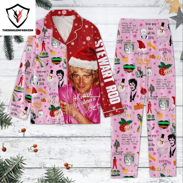 All I Need For Christmas Is Rod Stewart Pajamas Set