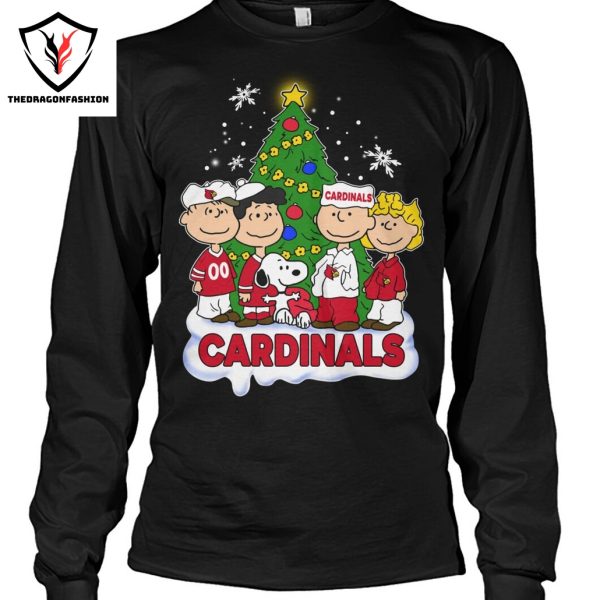 Arizona Cardinals x Snoopy Merry Christmas Unisex T-Shirt