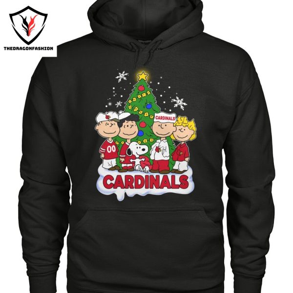 Arizona Cardinals x Snoopy Merry Christmas Unisex T-Shirt