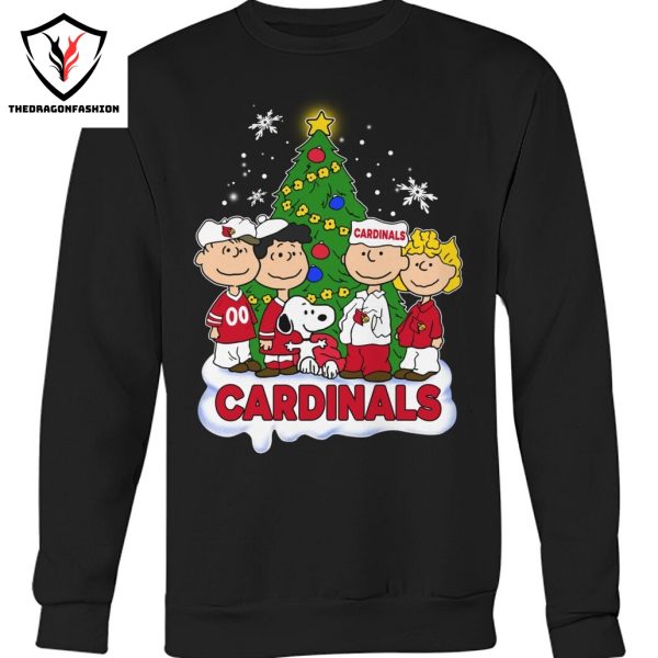 Arizona Cardinals x Snoopy Merry Christmas Unisex T-Shirt