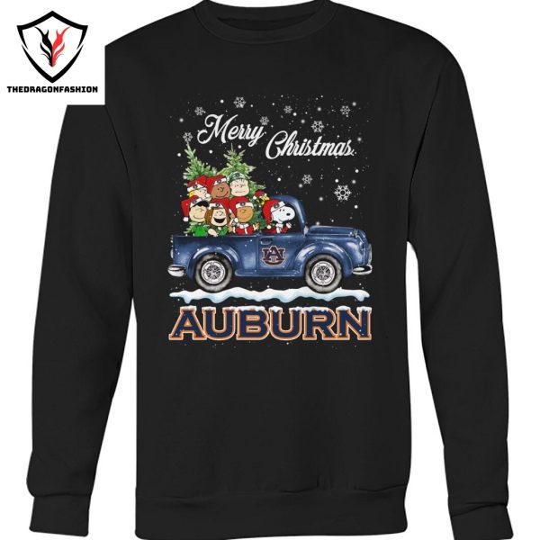 Auburn Tigers Merry Christmas Unisex T-Shirt