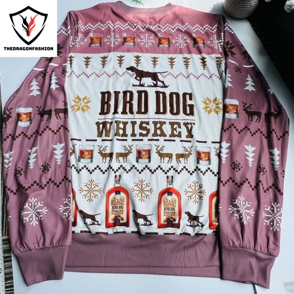 Bird Dog Blackberry Whiskey Ugly Christmas Sweater