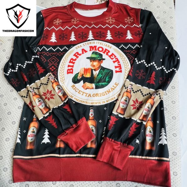 Birra Moretti Ricetta Originale Ugly Christmas Sweater