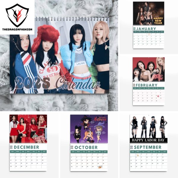 Blackpink Happy New Year 2025 Calendar