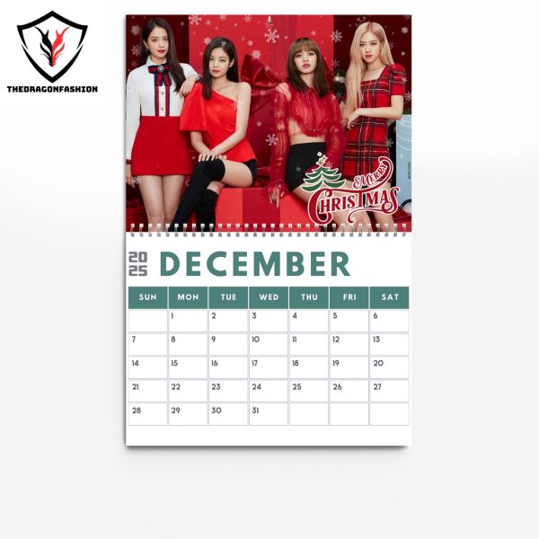 Blackpink Happy New Year 2025 Calendar