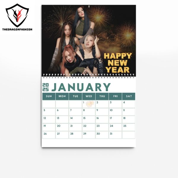 Blackpink Happy New Year 2025 Calendar