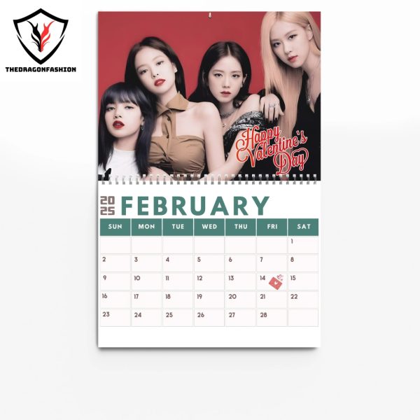 Blackpink Happy New Year 2025 Calendar