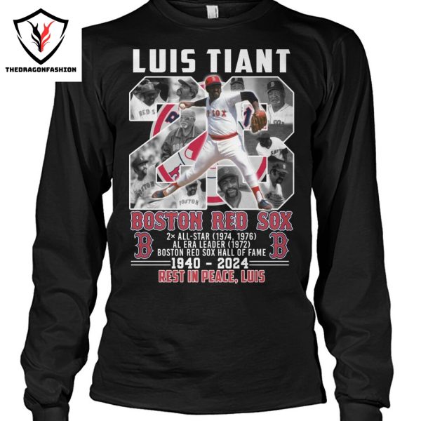 Boston Red Sox Luis Tiant 1940-2024 Rest In Peace, Luis Unisex T-Shirt