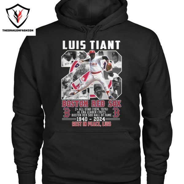 Boston Red Sox Luis Tiant 1940-2024 Rest In Peace, Luis Unisex T-Shirt