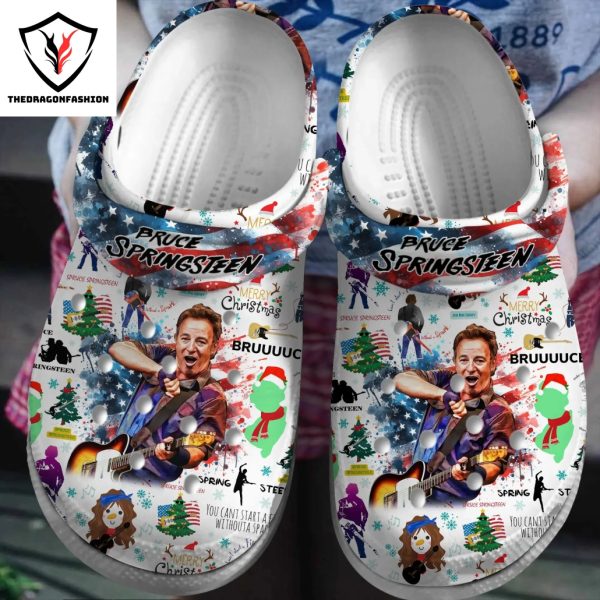 Bruce Springsteen Merry Christmas Crocs