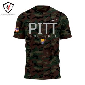 2024 Military Appreciation Pittsburgh Panthers Football 3D T-Shirt