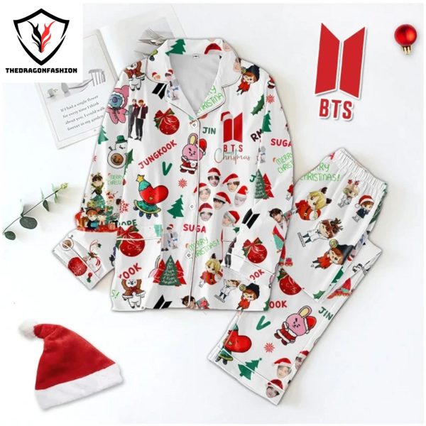 BTS Christmas Jungkook – Jin – Suga – V – RM – J Hope – Jimin Pajamas Set