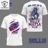 Buffalo Bills Win, Lose, Or Tie Til I Die 3D T-Shirt – Black