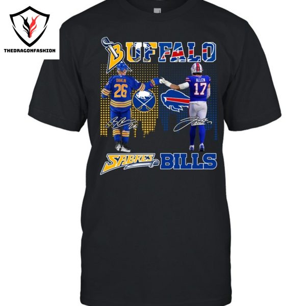 Buffalo Sabres x Buffalo Bills Signature Unisex T-Shirt