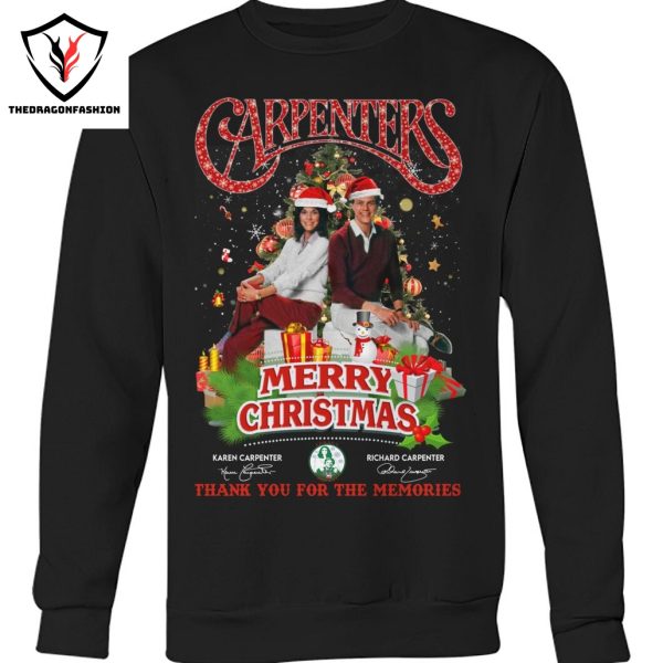 Carpenters Merry Christmas Signature Thank You For The Memories Unisex T-Shirt